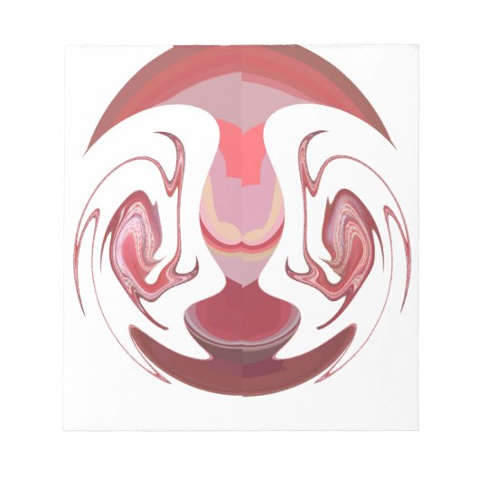 Bloc-note Maroon Majesty : Rustic Radiance Texté Africain (Devant)