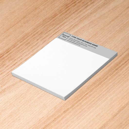 Bloc-note Marque commerciale Grey sur le cap du petit Bloc-n