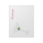 Bloc-note Martini à l'olive sale Thunder_Cove (Tourné)