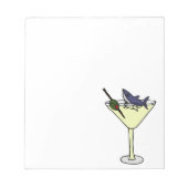 Bloc-note Martini Manger du requin Olive (Devant)