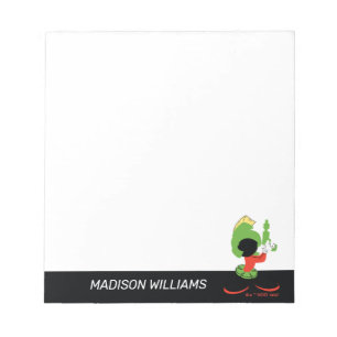 Bloc-note MARVIN MARTIAN™ Silhouette avec Raygun