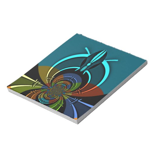 Bloc-note Masaï couleurs Hakuna Matata (Tourné)