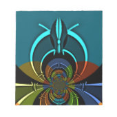 Bloc-note Masaï couleurs Hakuna Matata (Devant)