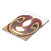 Bloc-note Masai Tribal Whirt Art Imprimer (Tourné)