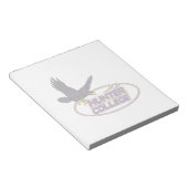 Bloc-note Mascotte des Hawks de Hunter College (Incliné)