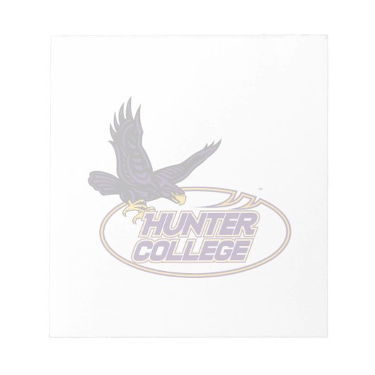 Bloc-note Mascotte des Hawks de Hunter College (Devant)