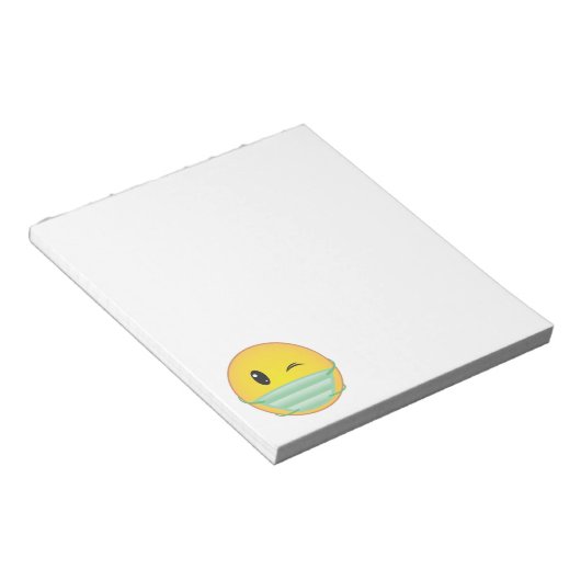 Bloc-note Masque Emoji (Incliné)