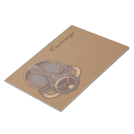 Bloc-note Masque gaz vapeur Thunder_Cove (Incliné)