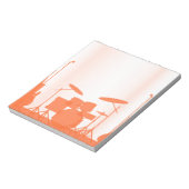 Bloc-note Matériel Rock Band Sur scène (Tourné)