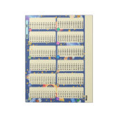 Bloc-note Math Drill Space Adventure (Multiplication) (Tourné)