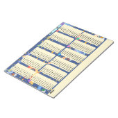 Bloc-note Math Drill Space Adventure (Multiplication) (Incliné)