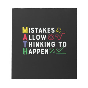 Bloc-note Math Enseignant Math Math Autoriser Happen