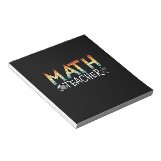 Bloc-note Math Teacher (Incliné)