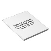 Bloc-note Maths et 3 sortes de gens (Incliné)