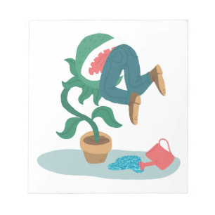 Bloc-note me nourrir venus flytrap