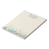 Bloc-note Meadow de fleurs sauvages Meilleur professeur appr (Tourné)