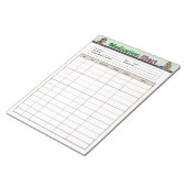 Bloc-note Médicament pour animaux de compagnie (Incliné)