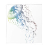 Bloc-note méduse colorée (Devant)