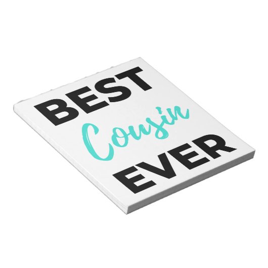 Bloc-note Meilleur cousin Ever 2 (Incliné)