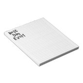 Bloc-note Meilleur Jour Jamais ! (Incliné)