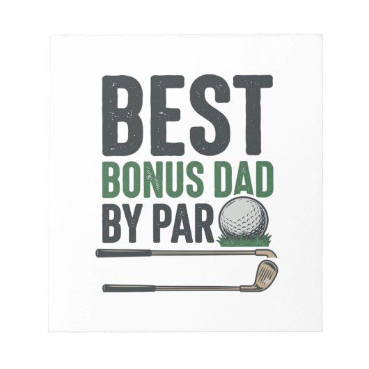 Bloc-note Meilleur Papa Bonus par Par Conception de Chemise  (Devant)
