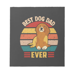 Bloc-note Meilleur papa pour chien de tous les temps