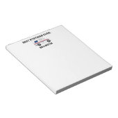 Bloc-note Meilleur Postman Ever Mail Truck Personal Mailer (Incliné)