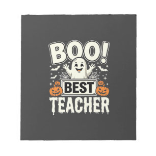 Bloc-note Meilleur professeur de fantôme de Halloween Design