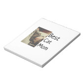 Bloc-note Meilleure maman chat papa ajouter chat photo nom c (Tourné)