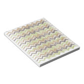 Bloc-note Melon Brandy Scribble ZigZag Motif (Incliné)