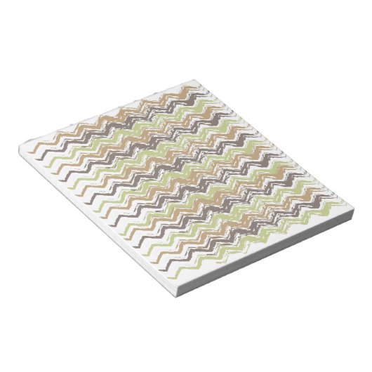 Bloc-note Melon Brandy Scribble ZigZag Motif (Incliné)
