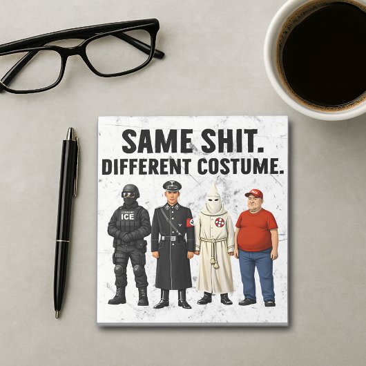 Bloc-note Même Costume Différent