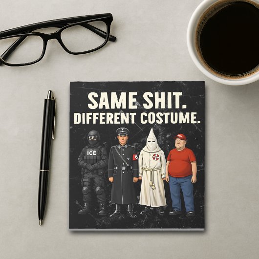 Bloc-note Même Costume Différent