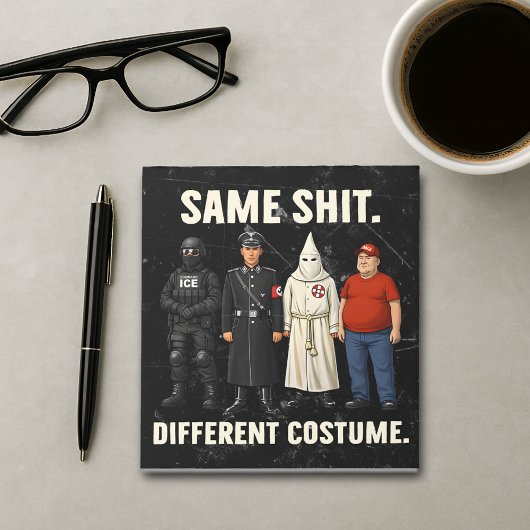 Bloc-note Même Différent Costume