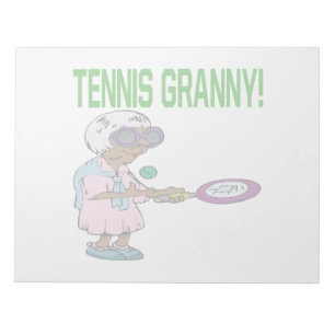 Bloc-note Mémé Tennis