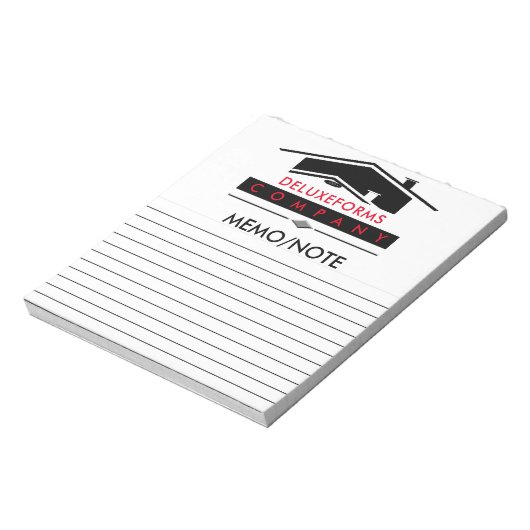 Bloc-note Mémo note de toit noir (Tourné)