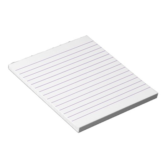 Bloc-note Mémo Pad avec lignes Business Linet Violet Classic (Incliné)