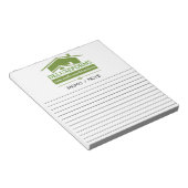 Bloc-note Mémo Toit Vert (Incliné)