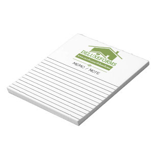 Bloc-note Mémo Toit Vert