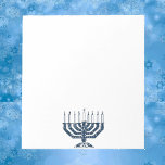 Bloc-note Menorah<br><div class="desc">Menorah pour Hannukah</div>