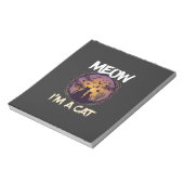 Bloc-note Meow Am Cat Halloween Night Witch Pumpkin_1 (Tourné)
