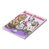 Bloc-note Meowry Christmas Cats (Tourné)