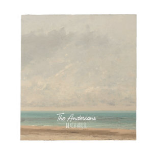 Bloc-note Mer Calme 1866 Gustave Courbet National Gallery