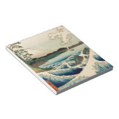 Bloc-note Mer japonaise de Satta Hiroshige Art (Incliné)