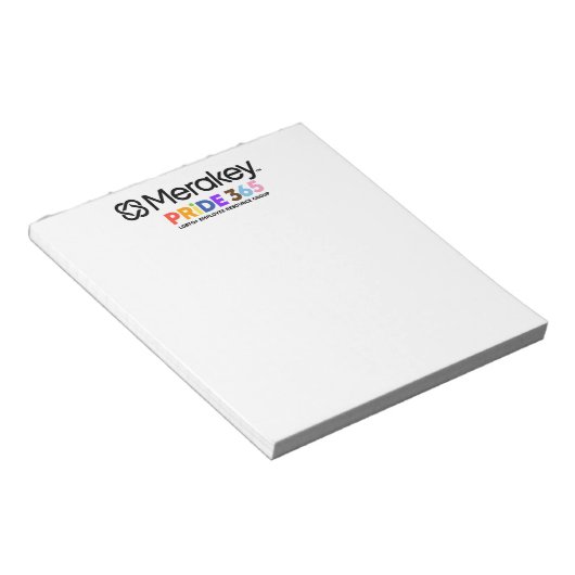 Bloc-note Merakey PRIDE Tearaway Notepad (Incliné)
