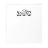 Bloc-note Mercedes (Devant)