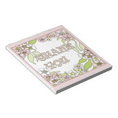 Bloc-note Merci (Incliné)