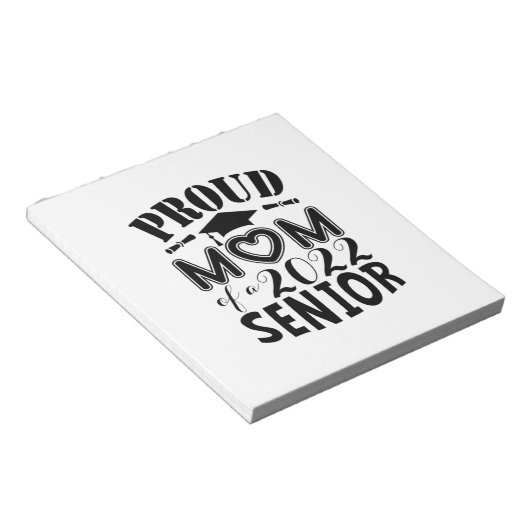 Bloc-note Mère Cadeau Fier Maman D'Un Senior 2022 (Incliné)