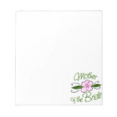 Bloc-note Mère de la mariée (Devant)