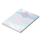 Bloc-note Mère de Pearl Style cancer Zodiac (Tourné)